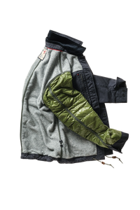 Pile-Lined Chore Coat - Dark Navy Canvas