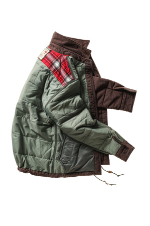 Moleskin Snap CPO - Dark Brown