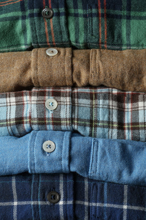 Flyweight Flannel - French Blue Twill