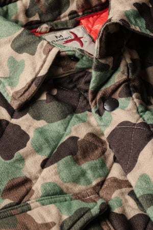 Quilted Flannel Shirt Jacket