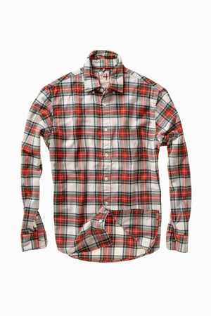Flyweight Tartans Stone/Red Multi