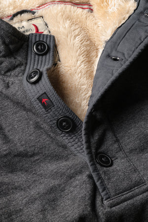 Superfleece Mock Charcoal Heather