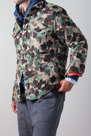 Quilted Flannel Shirt Jacket