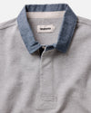 The Rugby Shirt in Heather Grey