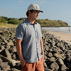 Made to Fade Short Sleeve Button Up Shirt - Washed Slate