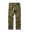 HWY 128 Straight Fit Broken Twill Jeans- Military