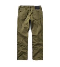 HWY 128 Straight Fit Broken Twill Jeans- Military
