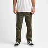 HWY 128 Straight Fit Broken Twill Jeans- Military