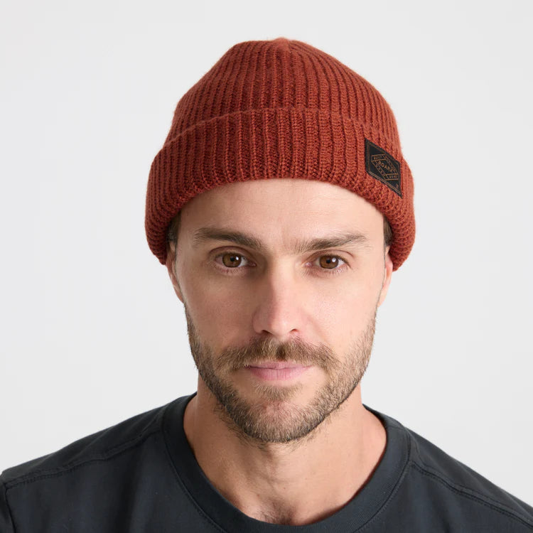 Fisherman Beanie - Burnt Orange