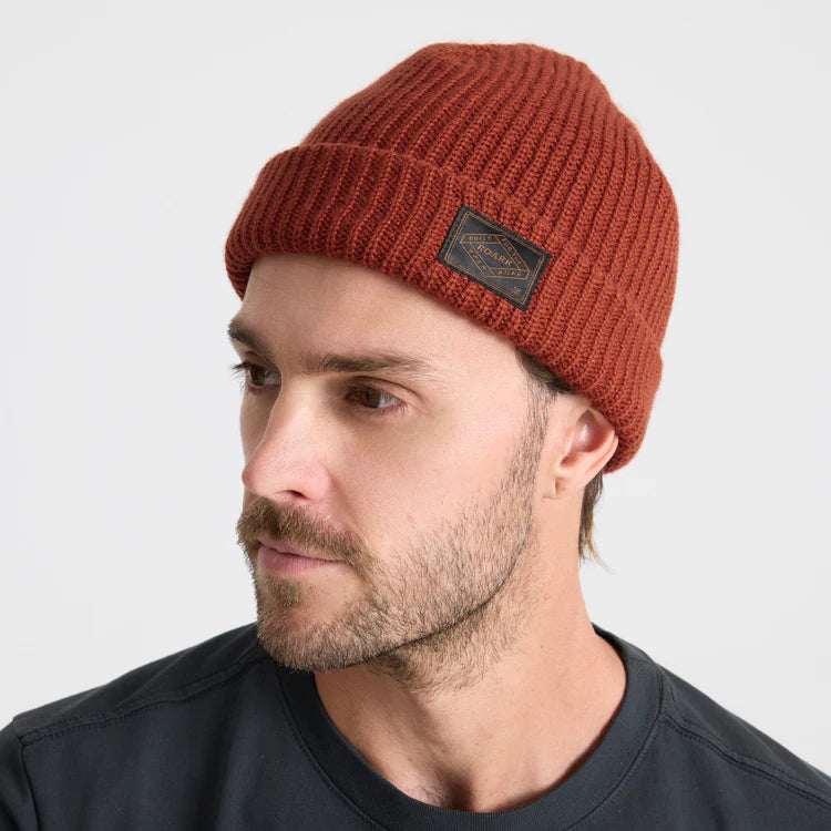 Fisherman Beanie - Burnt Orange