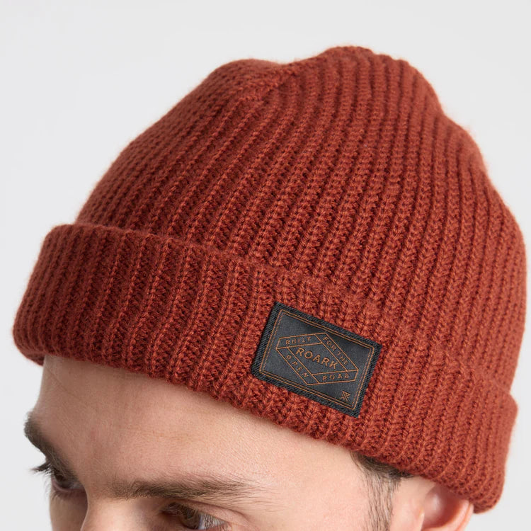 Fisherman Beanie - Burnt Orange