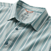 Bless Up Breathable Stretch Shirt - Stripe Dusty Blue