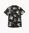 Journey Short Sleeve Button Up Shirt - Tiger Lotus