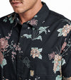 Journey Short Sleeve Button Up Shirt - Tiger Lotus