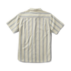 Journey Short Sleeve Button Up Shirt - Stripe Seafoam