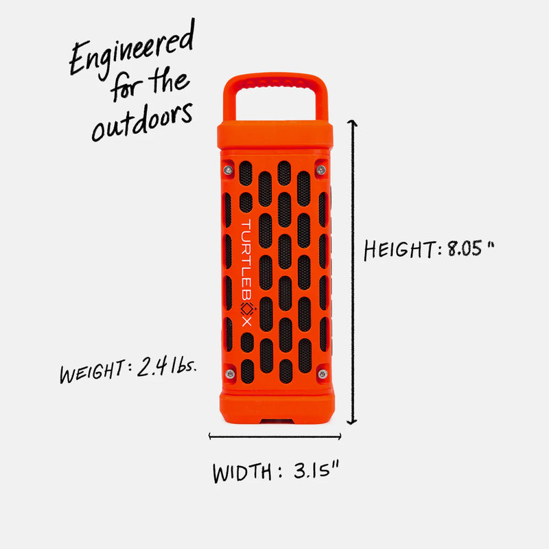 The Turtlebox Ranger - Orange