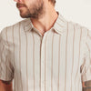Bless Up Breathable Stretch Shirt - Stripe Bone