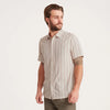 Bless Up Breathable Stretch Shirt - Stripe Bone