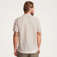 Bless Up Breathable Stretch Shirt - Stripe Bone