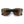 Targa - Pine Bronze sunglasses front view folded