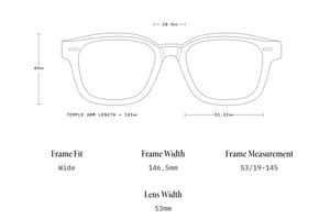 Carby 53 - Recycled Black Polarized