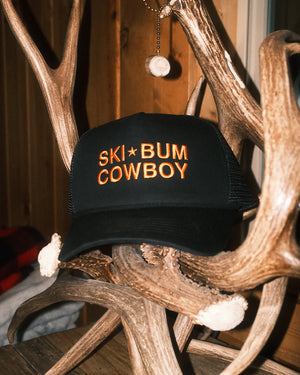 Ski Bum Cowboy Mesh Hat
