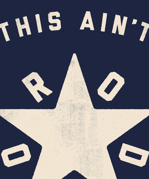 This Ain't My First Rodeo II- Framed Print 40"x60" - Matte Black Metal Frame
