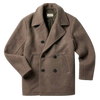 The Mariner Coat in Sable Melton Wool