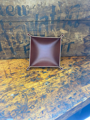 Leather Valet Tray