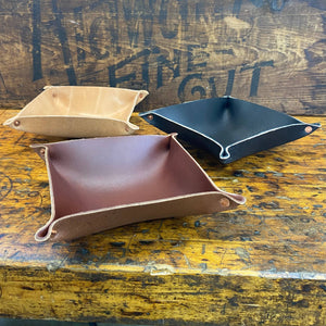 Leather Valet Tray