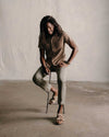 The Conrad Shirt in Cocoa Dobby