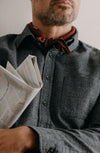 The Jack in Dark Navy Houndstooth