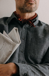 The Jack in Dark Navy Houndstooth