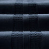 The Button Down Polo in Dark Navy Stripe