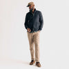 The Evans Jacket in Navy Birdseye Wool