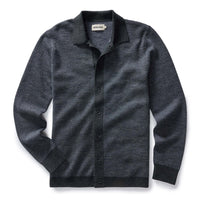 The Nichols Polo in Navy Birdseye