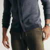The Nichols Polo in Navy Birdseye