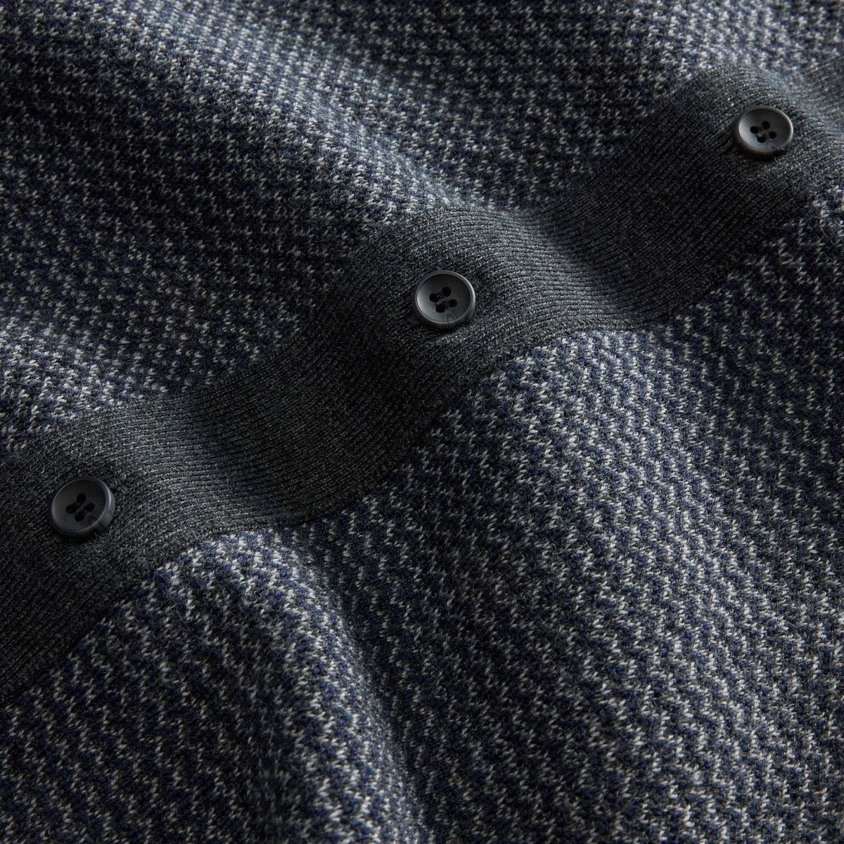 The Nichols Polo in Navy Birdseye