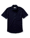 The Short Sleeve California in Rinsed Indigo Slub