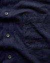 The Short Sleeve California in Rinsed Indigo Slub