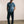 The Short Sleeve California in Washed Indigo Slub