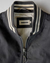 Speedway Bomber in Organic Faded Black Twill