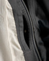 Speedway Bomber in Organic Faded Black Twill