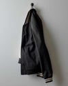 Speedway Bomber in Organic Faded Black Twill