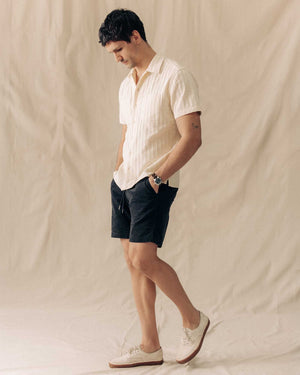 The Apres Short in Heather Coal Pincord