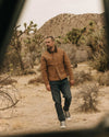 The Ryder Jacket in Tobacco Chipped Canvas