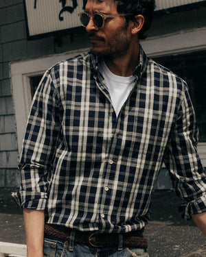 The Jack in Rinsed Indigo Plaid Oxford