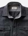 The CPO Shirt in Heather Slate Twill