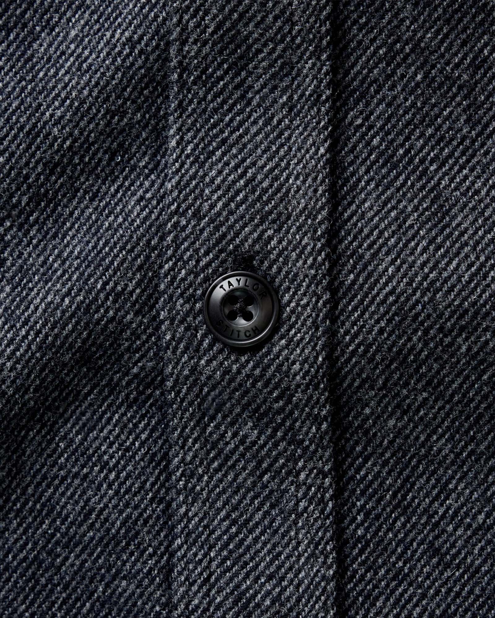 The CPO Shirt in Heather Slate Twill