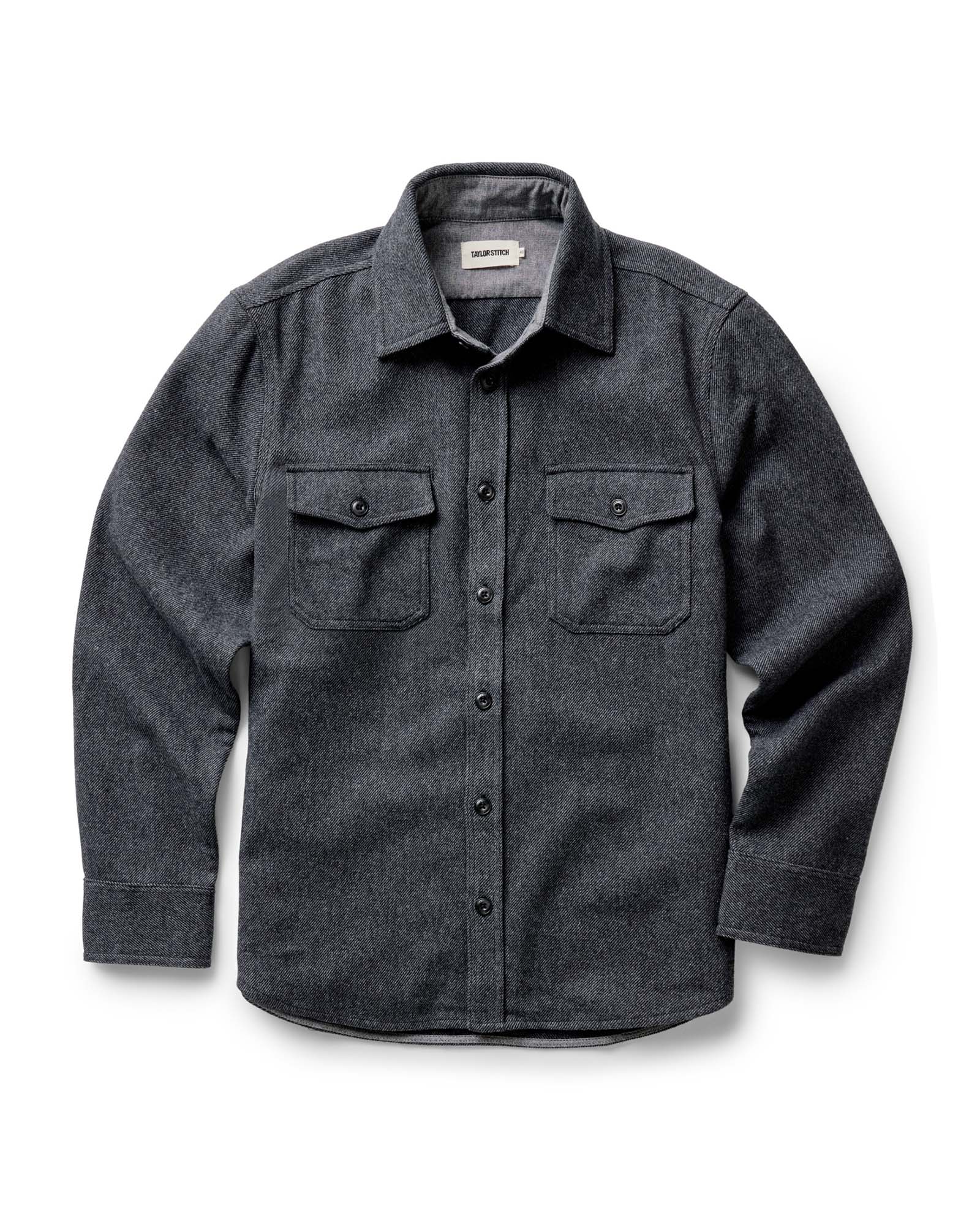 The CPO Shirt in Heather Slate Twill – Wild Cargo